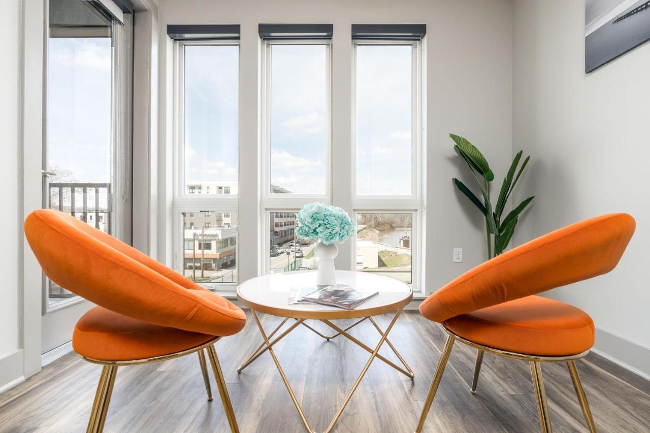 Stylish 1Br Apartment With View Indianapolis Kültér fotó